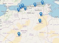 Carte des actions Ecefram