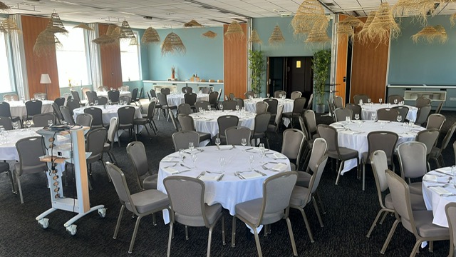 Salle de la soirée caritative Ecefram